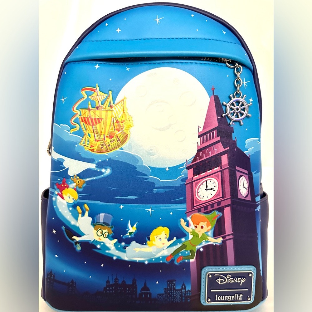 Loungefly Mini Backpack - Disney Peter Pan Glo Ship